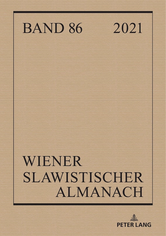 Couverture_Wiener Slawistischer Almanach Band 86/2021