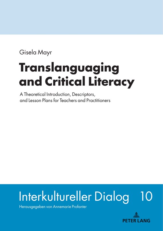 Couverture_Translanguaging and Critical Literacy