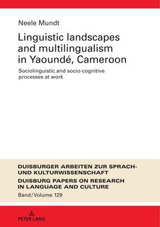Couverture_Linguistic Landscapes and Multilingualism in Yaoundé, Cameroon