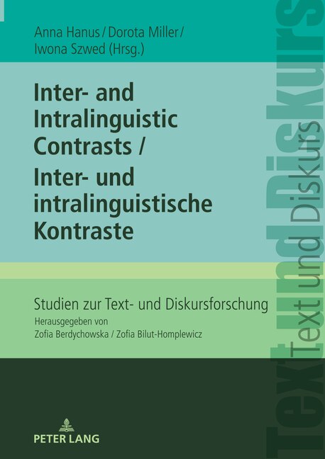 Couverture_Inter- and Intralinguistic Contrasts / Inter- und intralinguistische Kontraste