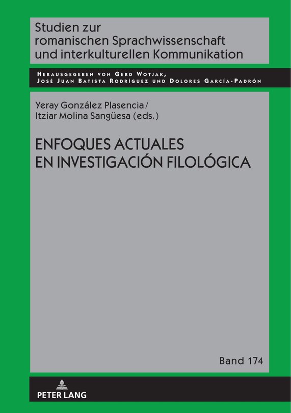 Front cover_Enfoques actuales en la investigación filológica