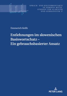 Front cover_Entlehnungen im slowenischen Basiswortschatz - ein gebrauchsbasierter Ansatz