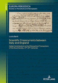 Front cover_Scientific Crosscurrents between Italy and England