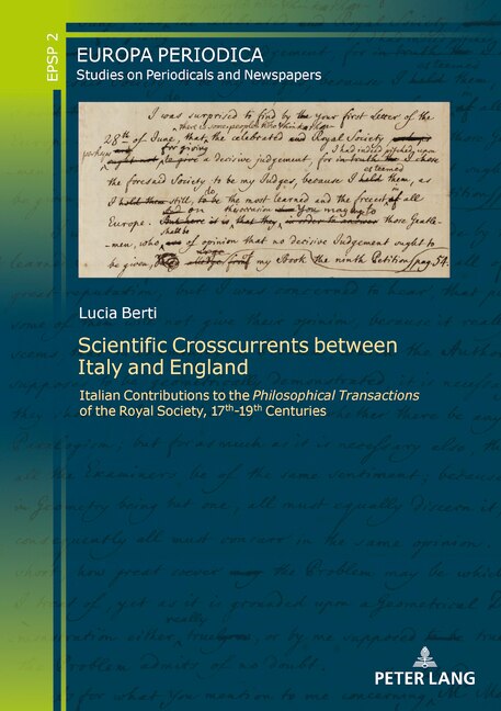 Front cover_Scientific Crosscurrents between Italy and England
