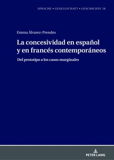 Front cover_La concesividad en espa�ol y en franc�s contempor�neos