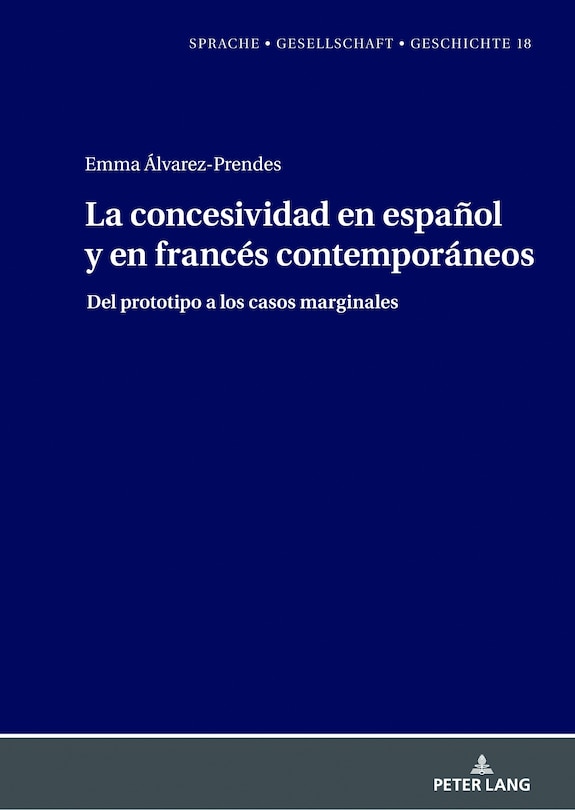 Front cover_La concesividad en espa�ol y en franc�s contempor�neos