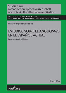 Front cover_Estudios sobre el anglicismo en el espa�ol actual