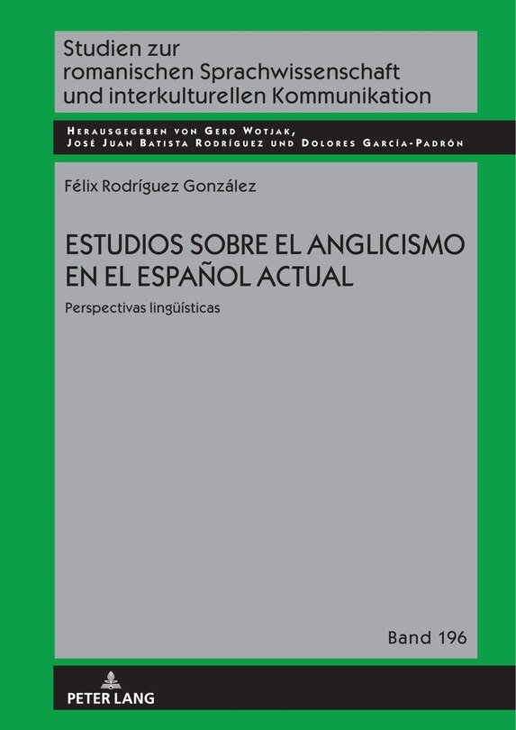 Front cover_Estudios sobre el anglicismo en el espa�ol actual