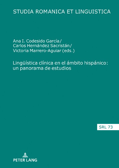 Front cover_Lingueística clínica en el ámbito hispánico: un panorama de estudios
