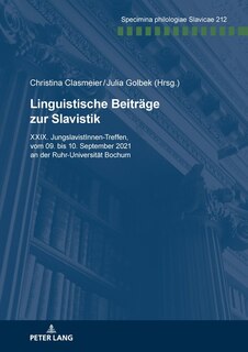 Front cover_Linguistische Beitraege zur Slavistik.