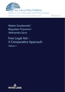 Front cover_Free Legal Aid - A Comparative Approach