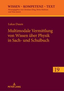 Couverture_Multimodale Vermittlung von Wissen ueber Physik in Sach- und Schulbuch
