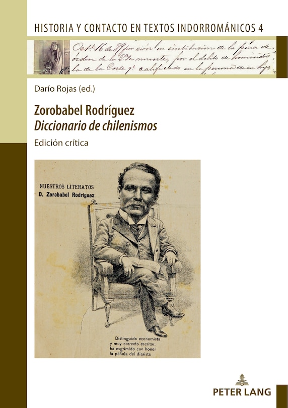 Front cover_Zorobabel Rodr�guez: Diccionario de chilenismos