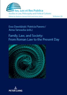 Front cover_Family, Law, and Society: from Roman Law to the Present Day