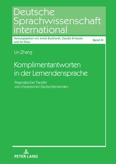 Front cover_Komplimentantworten in der Lernendensprache