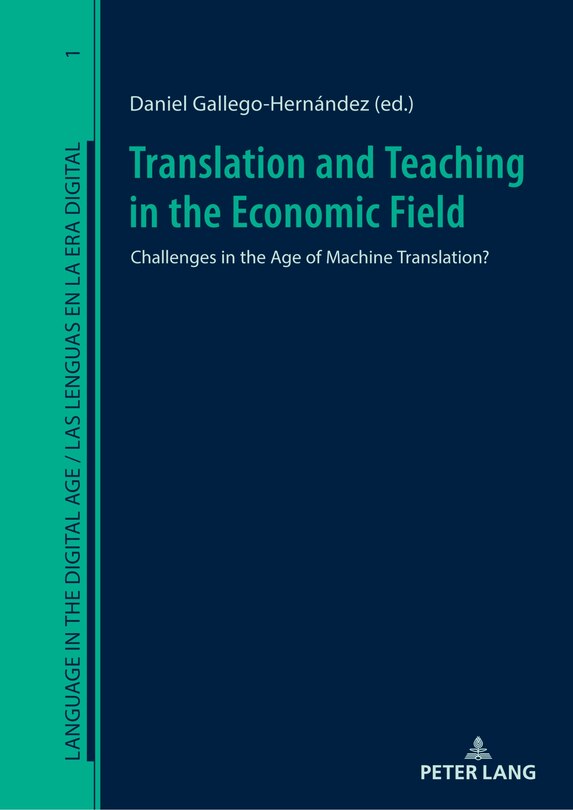 Front cover_Translation and Teaching in the Economic Field