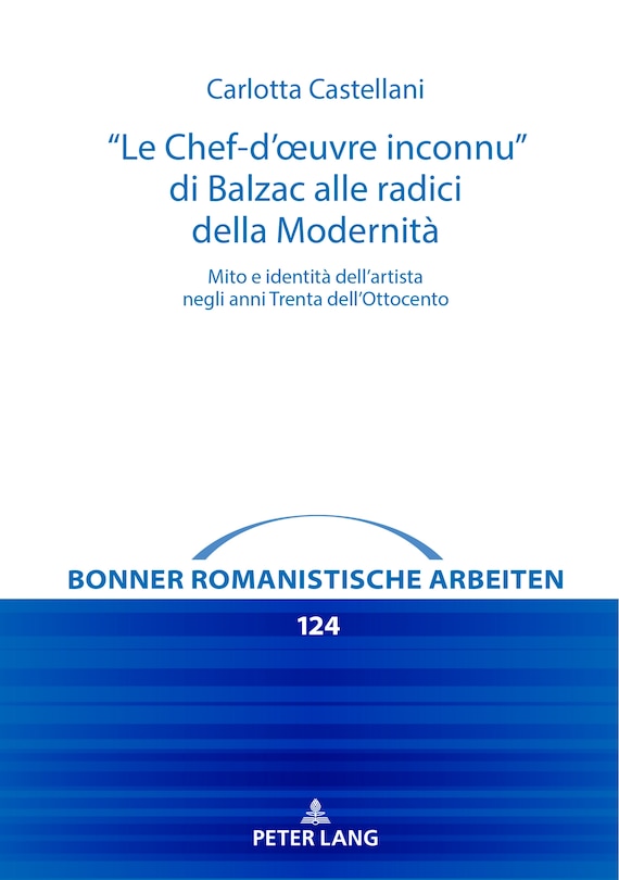 Couverture_Le Chef-d'œuvre inconnu” di Balzac alle radici della Modernit