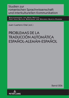 Front cover_Problemas de la traducci�n autom�tica espa�ol-alem�n-espa�ol