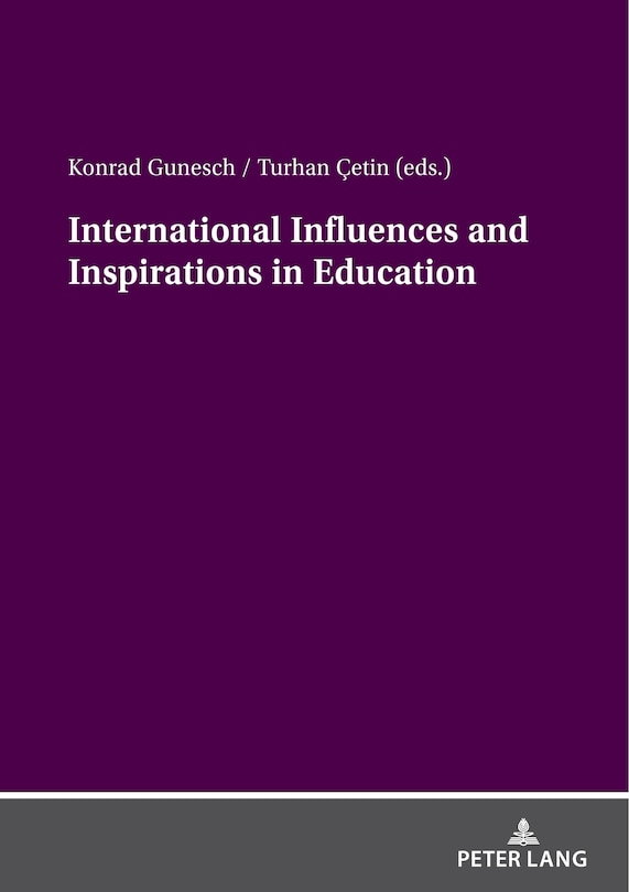 Front cover_International Influences and Inspirations in Education