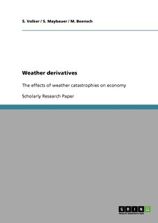 Front cover_Weather derivatives