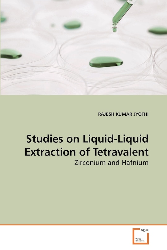 Front cover_Studies on Liquid-Liquid Extraction of Tetravalent