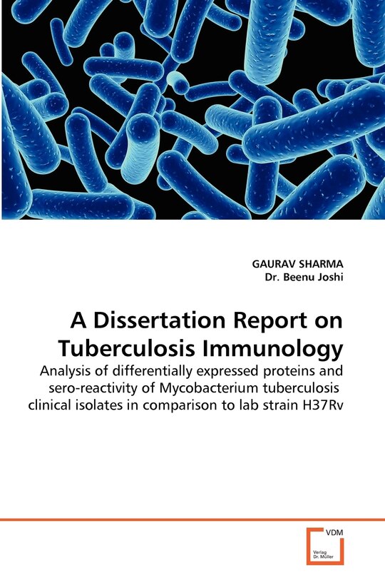 Front cover_A Dissertation Report on Tuberculosis Immunology