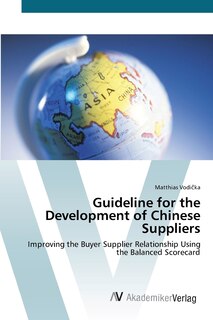 Front cover_Guideline for the Development of Chinese Suppliers