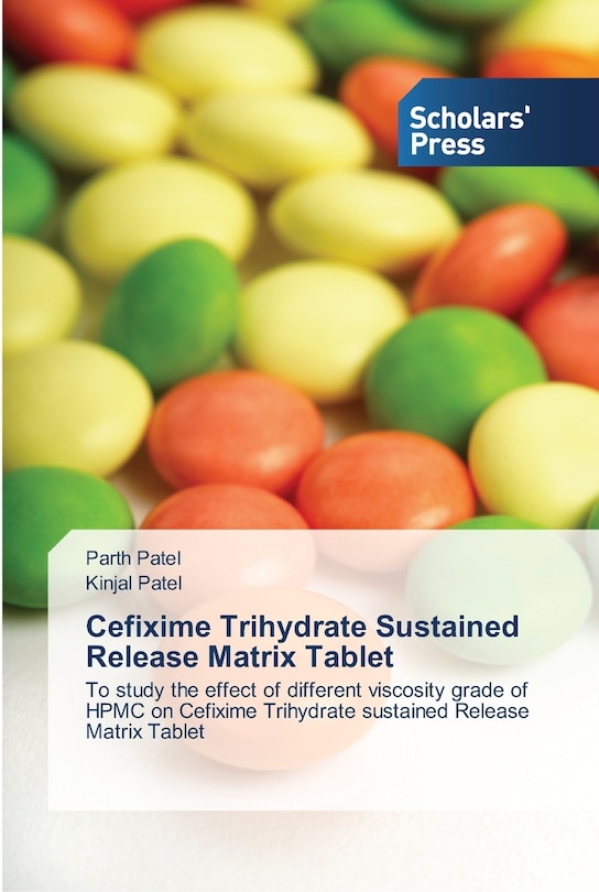 Front cover_Cefixime Trihydrate Sustained Release Matrix Tablet