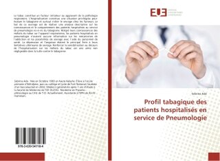 Couverture_Profil tabagique des patients hospitalisés en service de Pneumologie