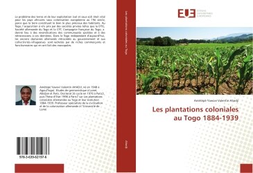 Front cover_Les plantations coloniales au Togo 1884-1939