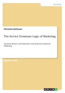 Front cover_The Service Dominant Logic of Marketing