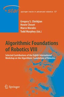 Front cover_Algorithmic Foundations of Robotics VIII