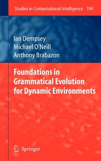 Couverture_Foundations in Grammatical Evolution for Dynamic Environments
