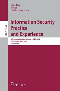 Front cover_Information Security Practice and Experience