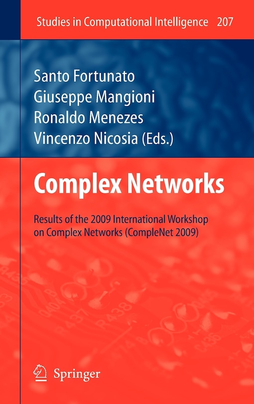 Front cover_Complex Networks