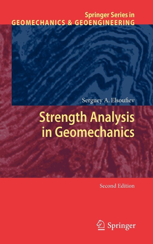 Front cover_Strength Analysis in Geomechanics