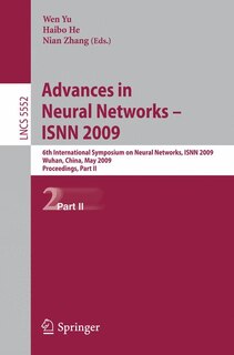 Front cover_Advances in Neural Networks - ISNN 2009
