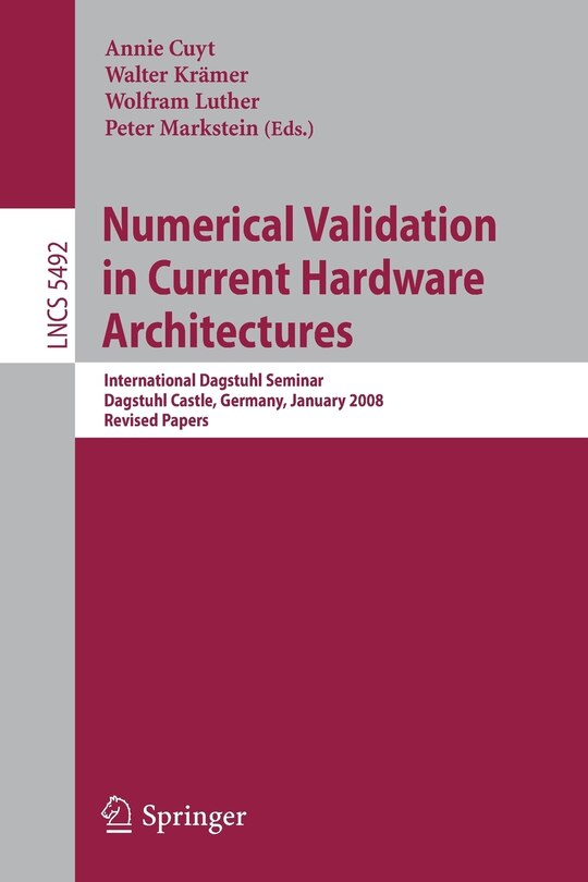Couverture_Numerical Validation in Current Hardware Architectures
