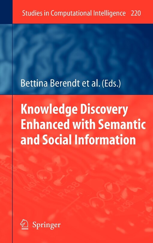 Front cover_Knowledge Discovery Enhanced with Semantic and Social Information