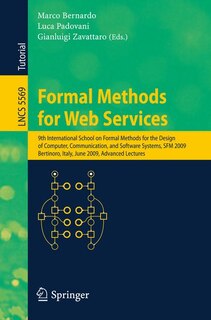 Front cover_Formal Methods for Web Services