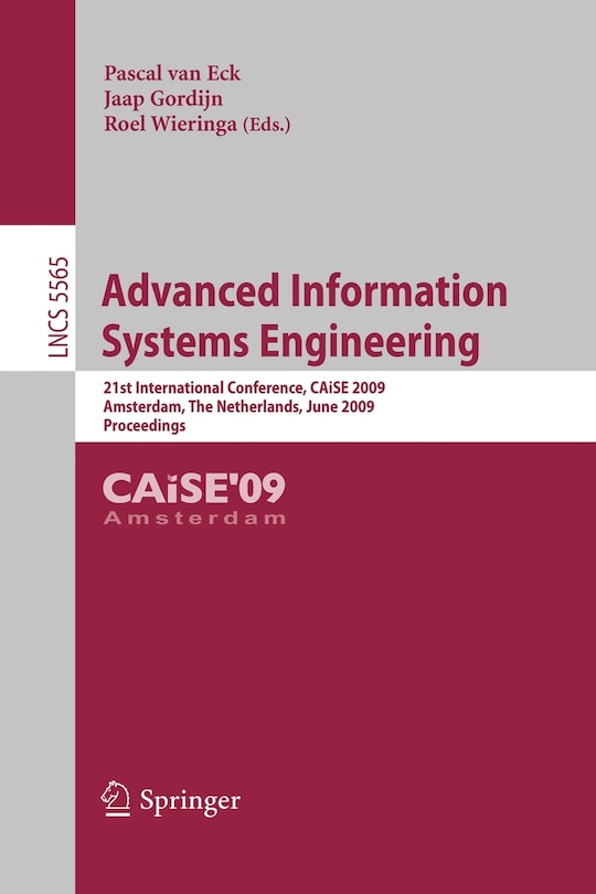 Front cover_Advanced Information Systems Engineering