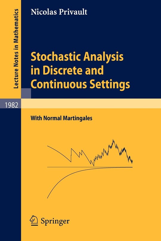 Front cover_Stochastic Analysis in Discrete and Continuous Settings