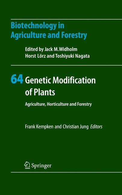 Front cover_Genetic Modification of Plants