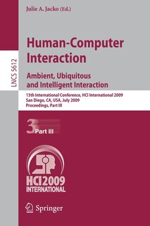 Front cover_Human-Computer Interaction. Ambient, Ubiquitous and Intelligent Interaction