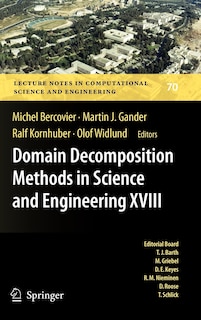 Couverture_Domain Decomposition Methods in Science and Engineering XVIII