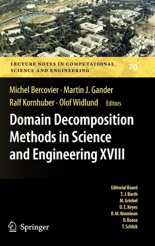 Couverture_Domain Decomposition Methods in Science and Engineering XVIII