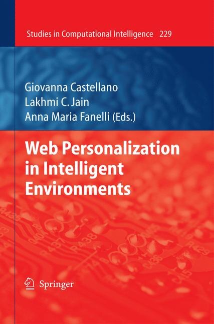 Couverture_Web Personalization in Intelligent Environments