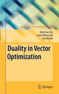 Front cover_Duality In Vector Optimization