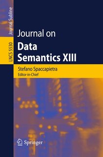 Front cover_Journal on Data Semantics XIII