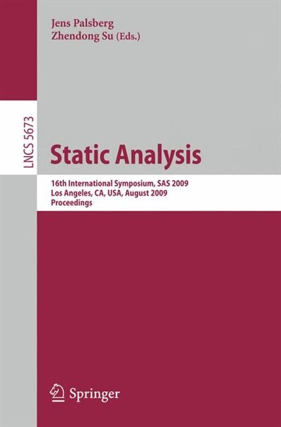 Couverture_Static Analysis